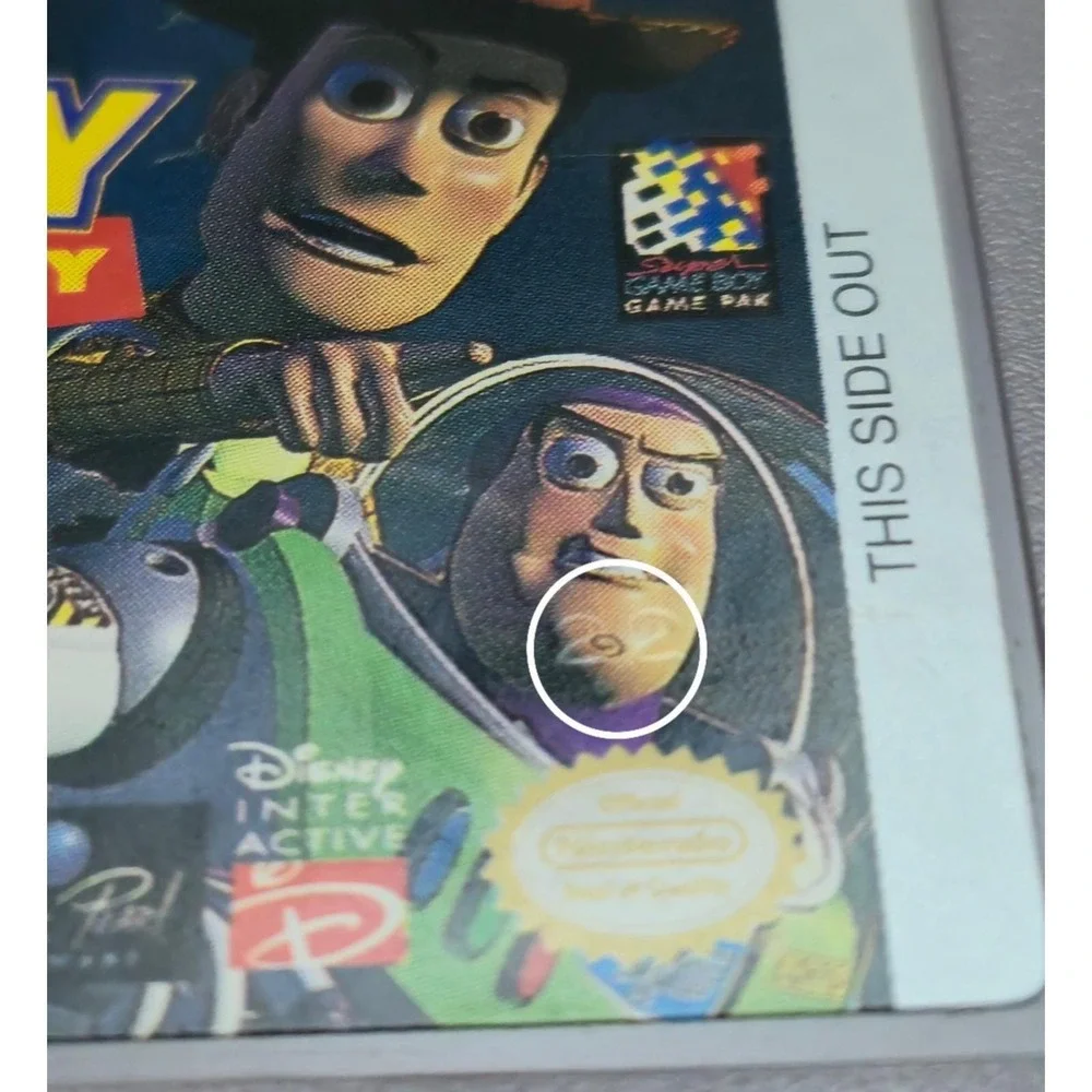 Nintendo DMG-AQHE-USA Toy Story Game Boy Video Game with Manual NTSC-U